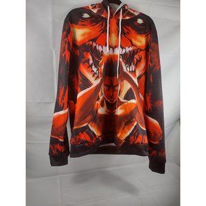 Anime Hoodie Size L AOP Polyester See Photos